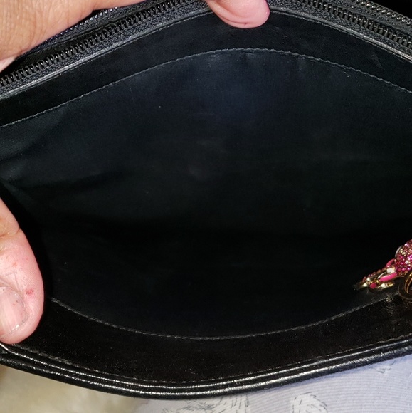 Vintage Black YSL Y Tote - Picture 6 of 8